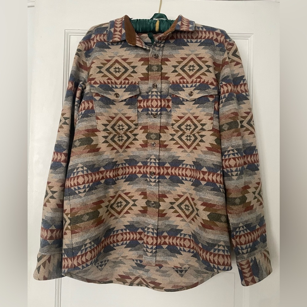 Pendleton wool over shirt size Large NWT